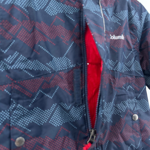 COLUMBIA Puffer Coat INSULATED Reflective SKI Zip Snow Jacket BOYS 2T Toddler - Picture 5 of 11